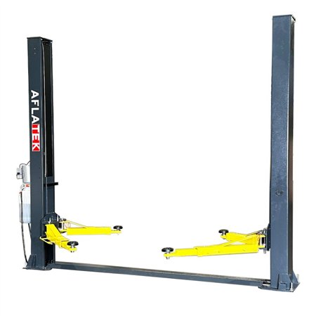 AFLATEK 4000F Two-Post Floor Plate Car Lift 4000kg