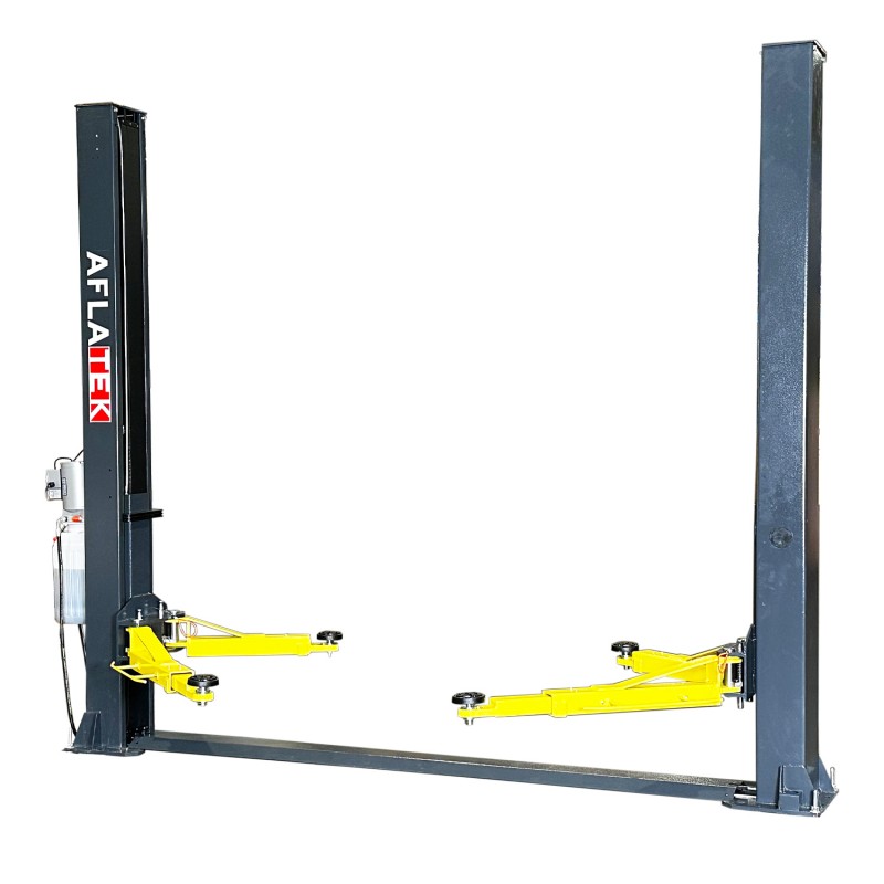 AFLATEK 4000F Two-Post Floor Plate Car Lift 4000kg