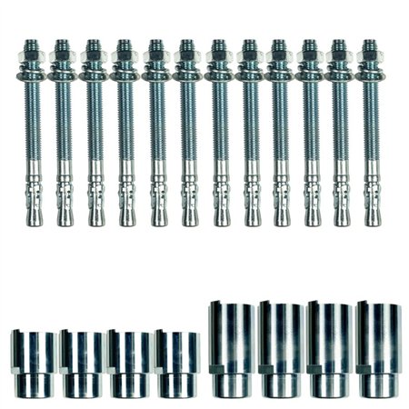 AFLATEK 4000F Two-Post Floor Plate Car Lift 4000kg