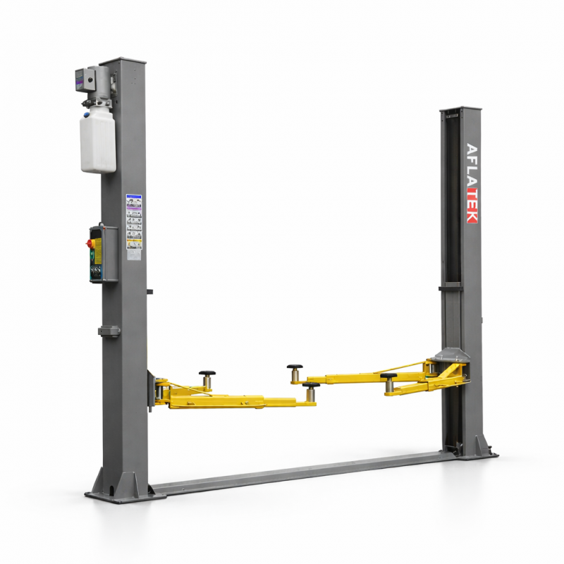Aflatek 4000FE Electric Base Plate 2-Post Car Lift 4000kg 380V