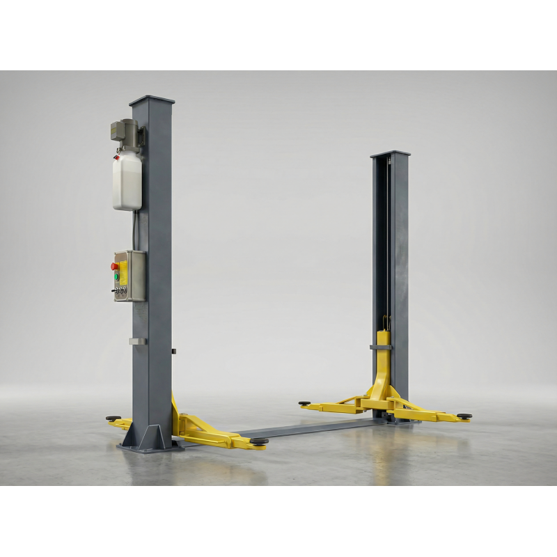 Aflatek 4000FE Electric Base Plate 2-Post Car Lift 4000kg 380V
