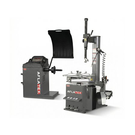 Aflatek 706B & 60D Tyre Changer & Wheel Balancer Combo 24-inch 220V