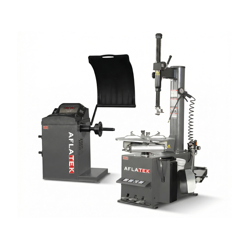 Aflatek 706B & 60D Tyre Changer & Wheel Balancer Combo 24-inch 220V