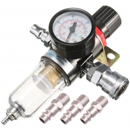 Pressure Reducer Air Filter Drier 1/4"